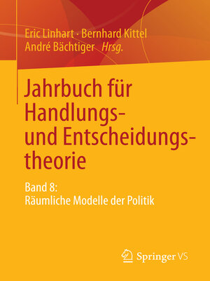 cover image of Jahrbuch für Handlungs- und Entscheidungstheorie